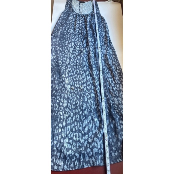 L’Agence Animal Print Casual Sleeveless Deep Scoop Neck Midi Dress - Picture 8 of 8